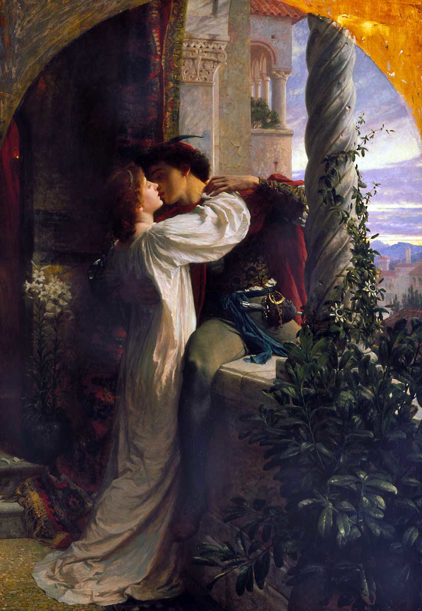 frank dicksee romeo and juliet painting