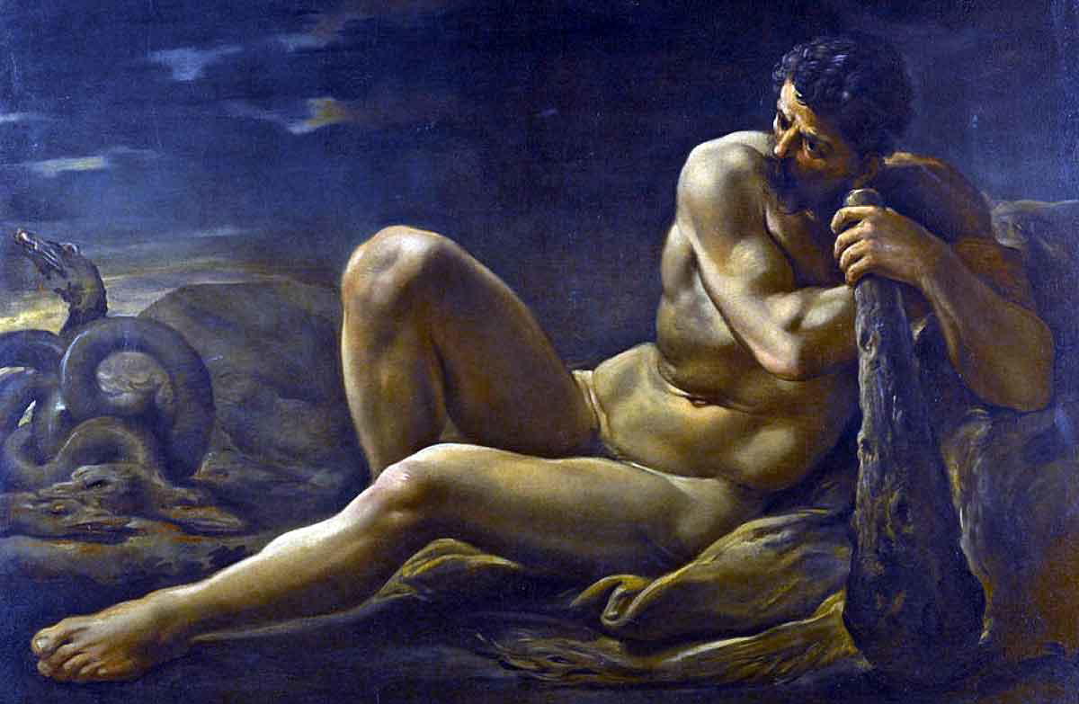 gandolfi hercules lernean hydra painting