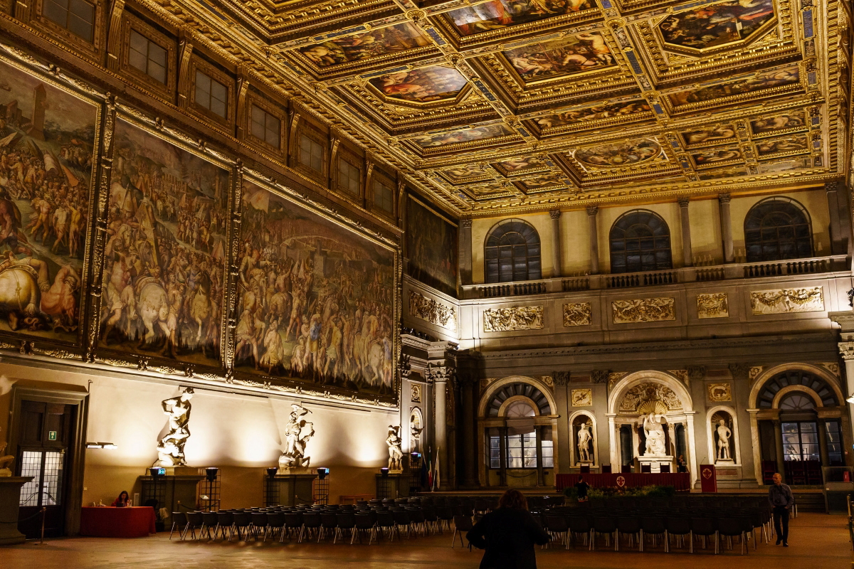 hall of 500 palazzo vecchio florence