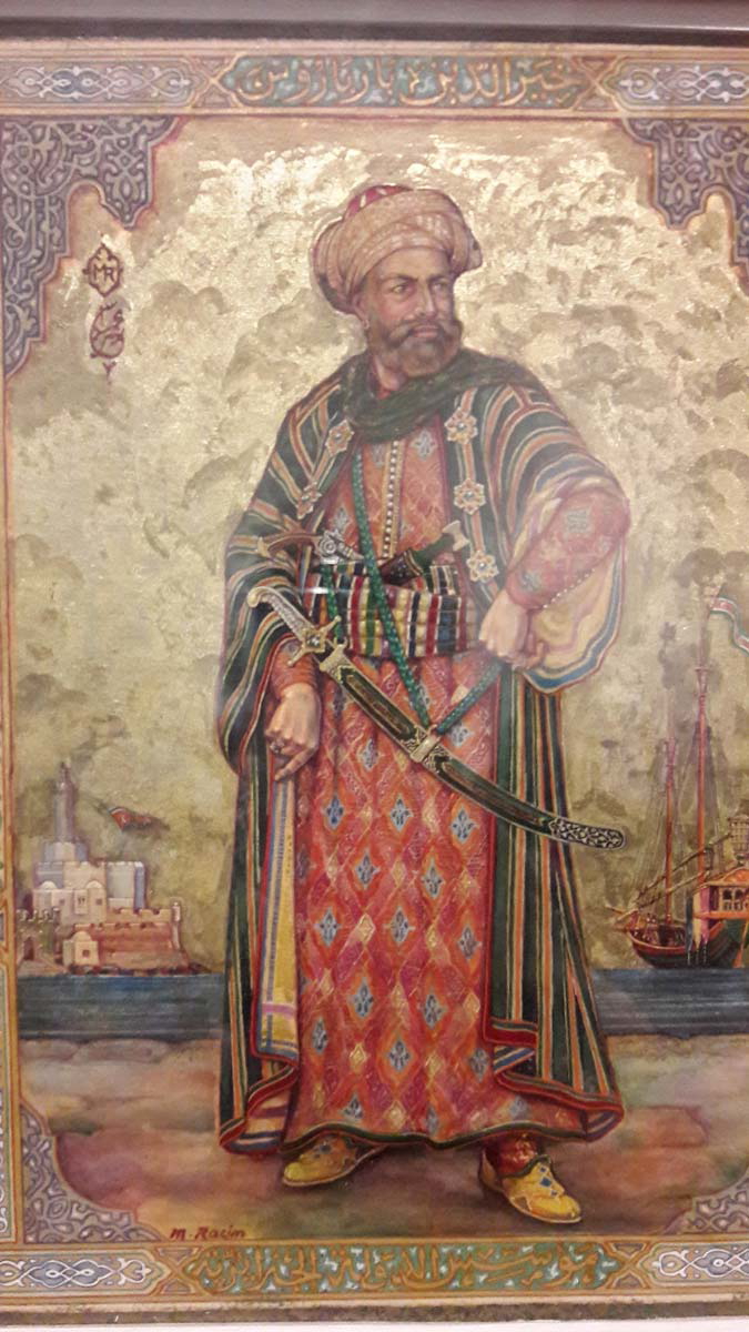 hayreddin barbarossa portrait