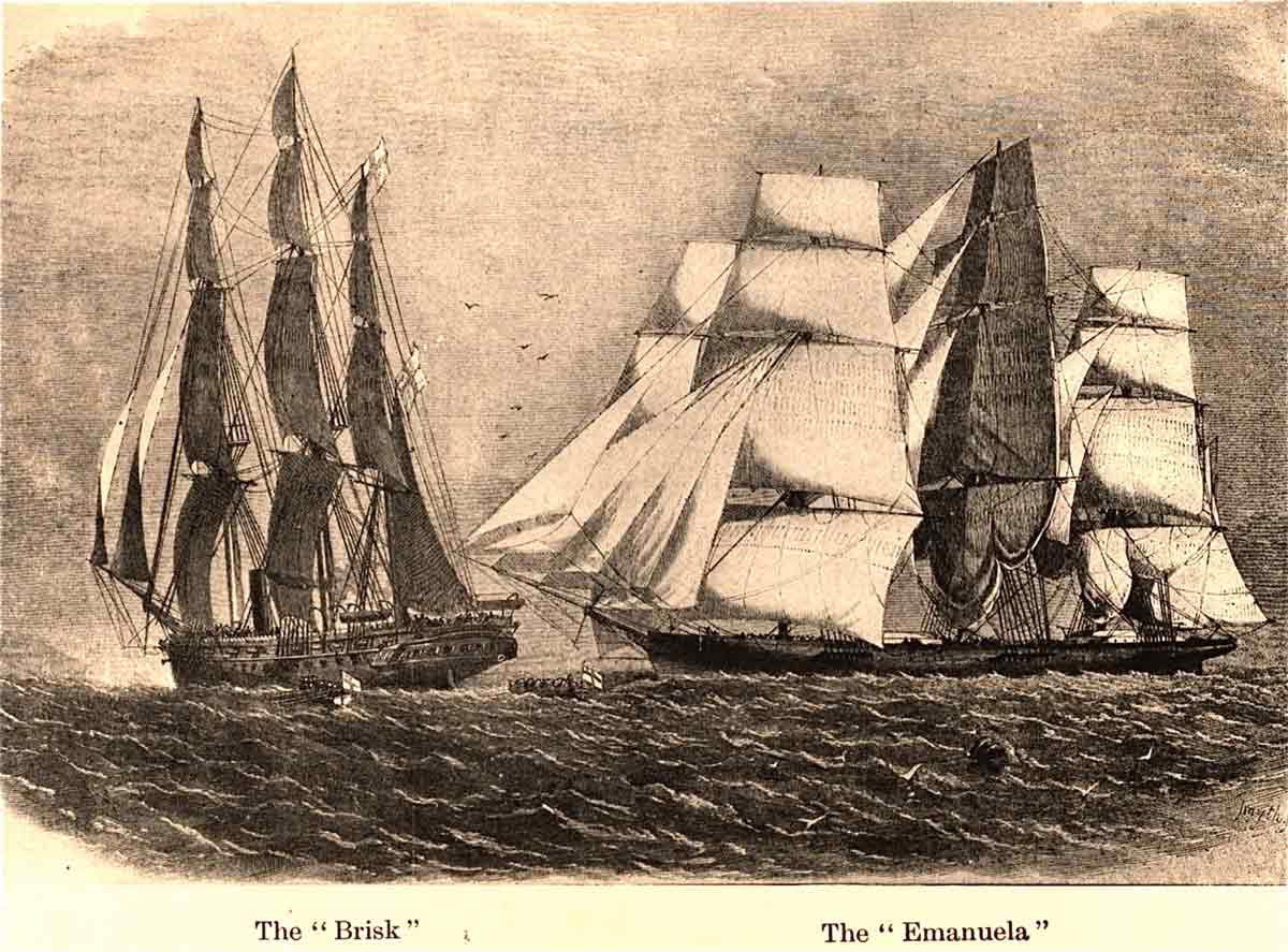 hms brisk emanuela slave ship