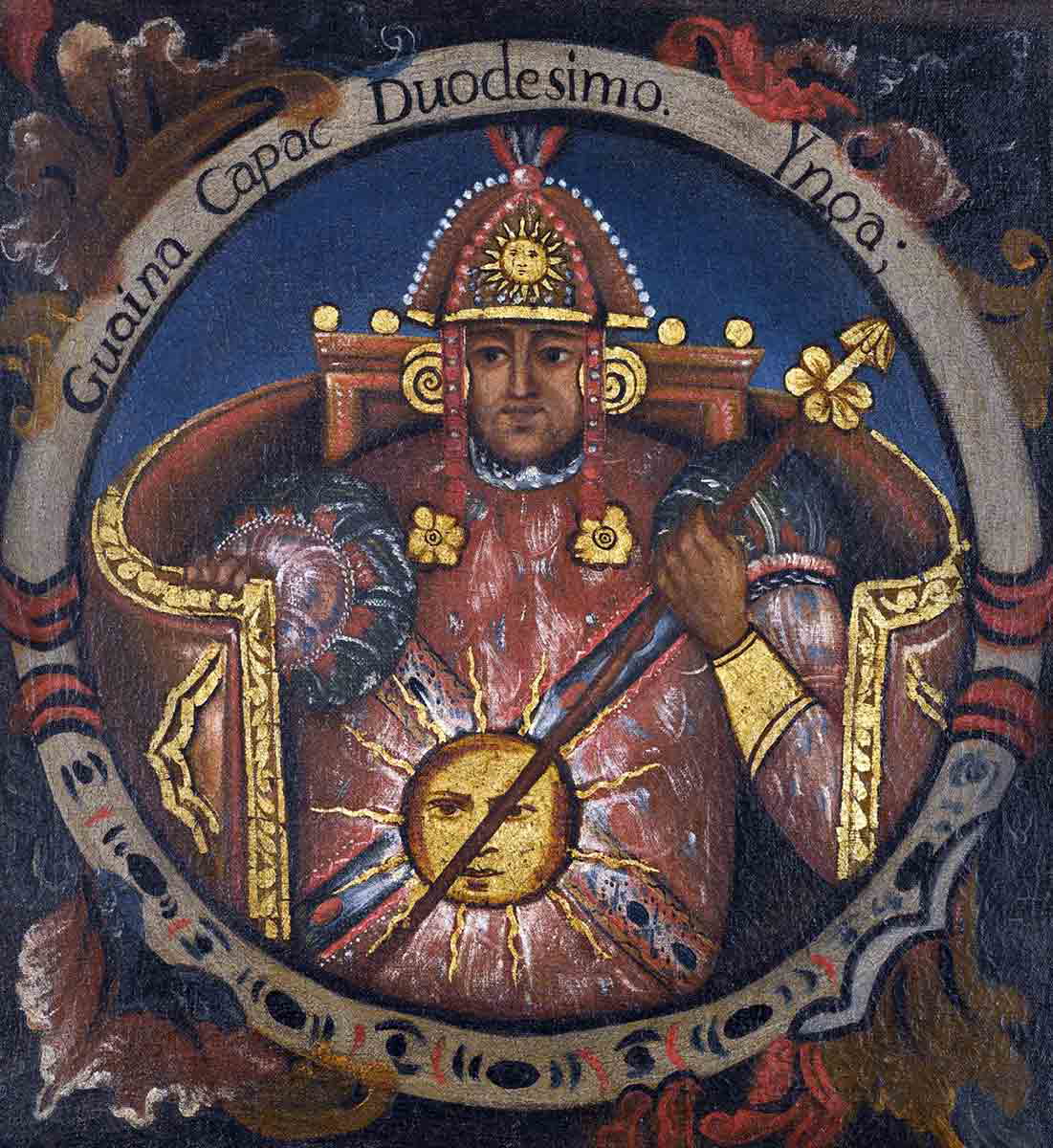 huayna capac portrait inca kings
