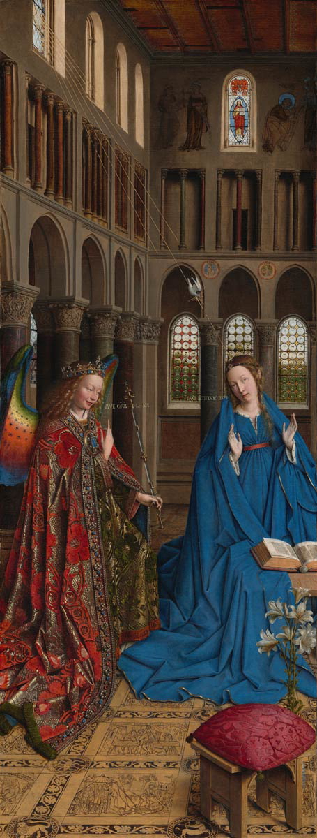 jan van eyck the annunciation 1434 1436