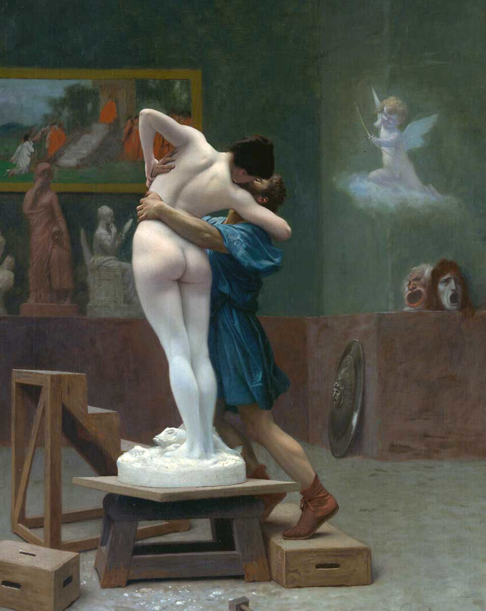 jean léon gérôme pygmalion and galatea painting