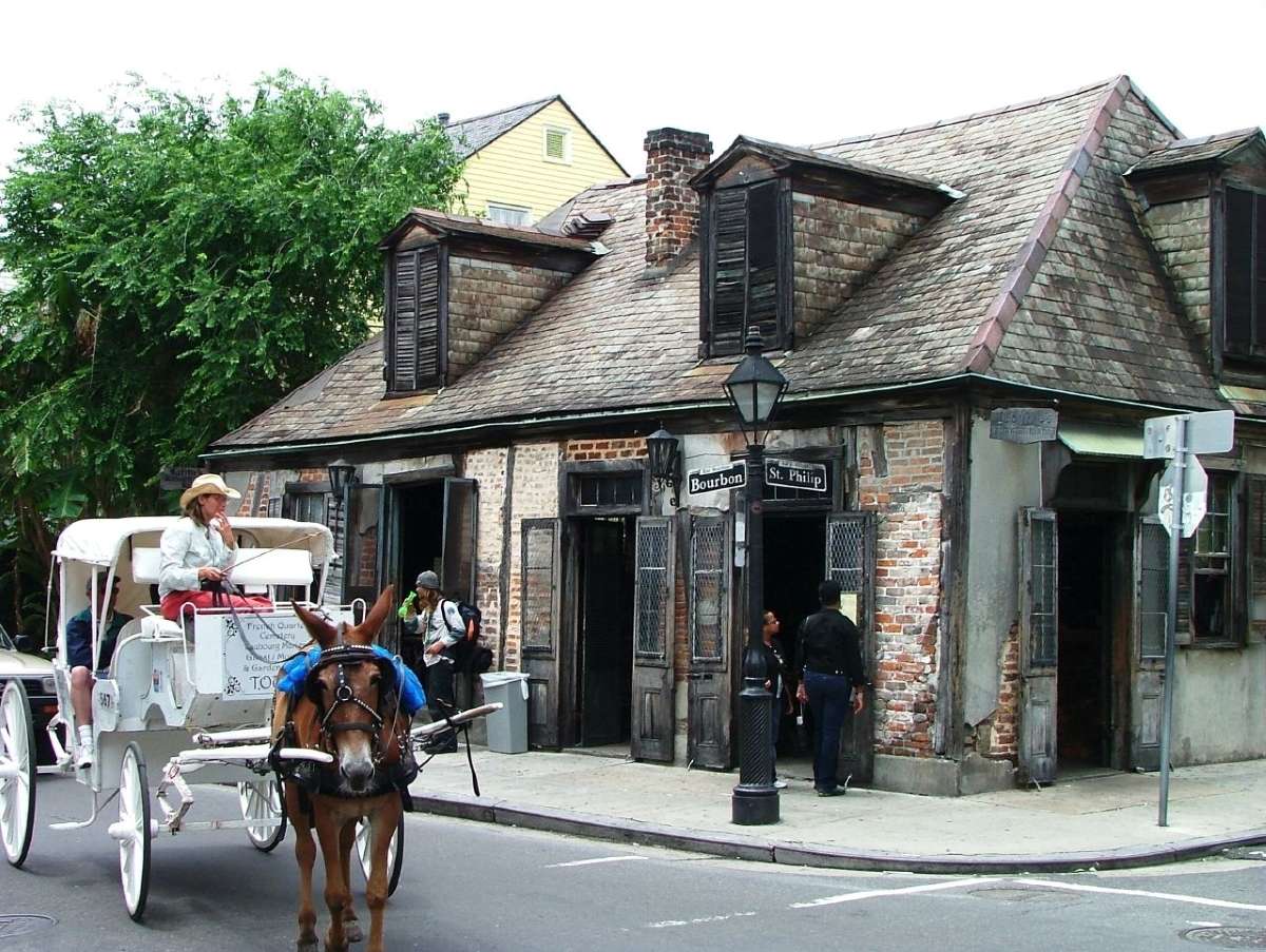 laffites blacksmith shop new orleans louisiana
