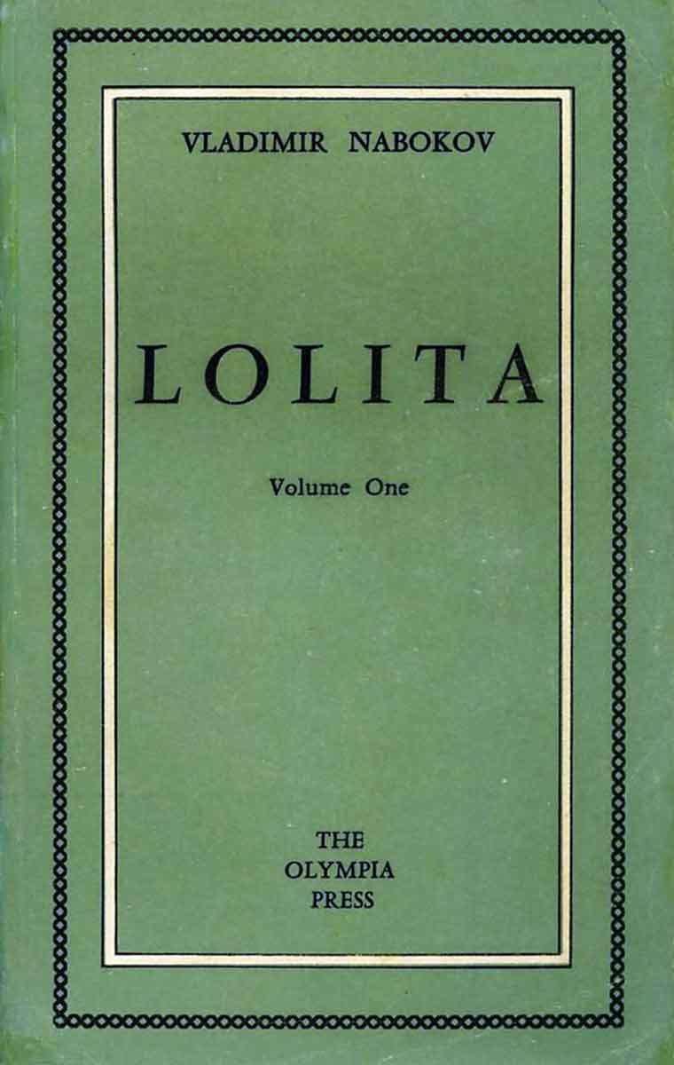 lolita cover 1955 vladimir nabokov