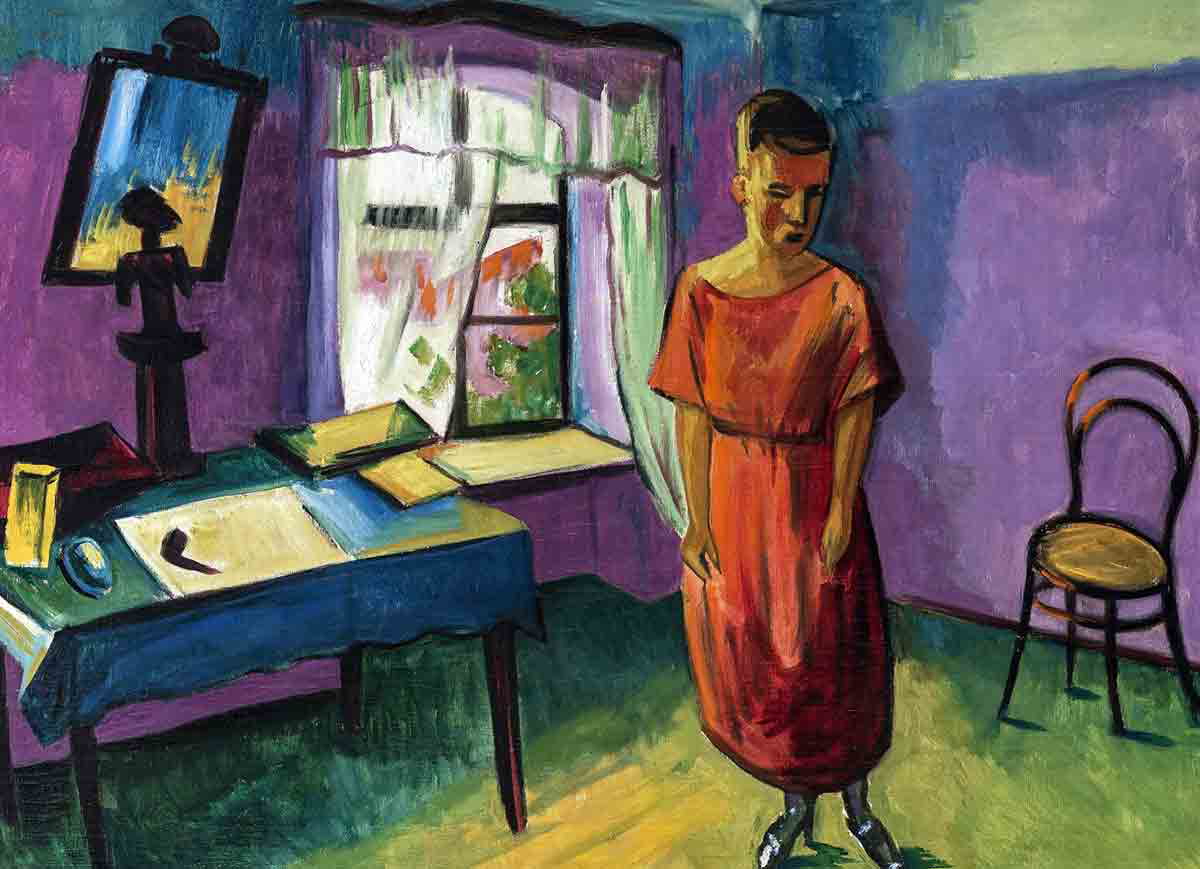 modernism pechstein interior painting