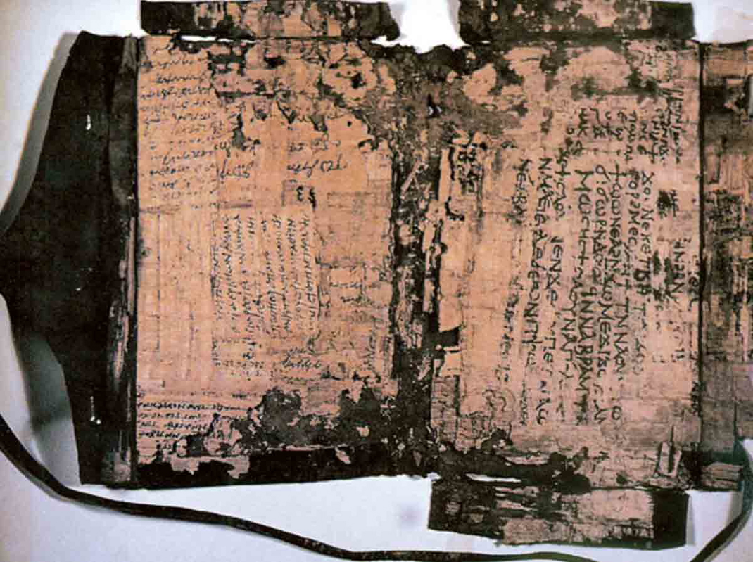 nag hammadi color manuscript