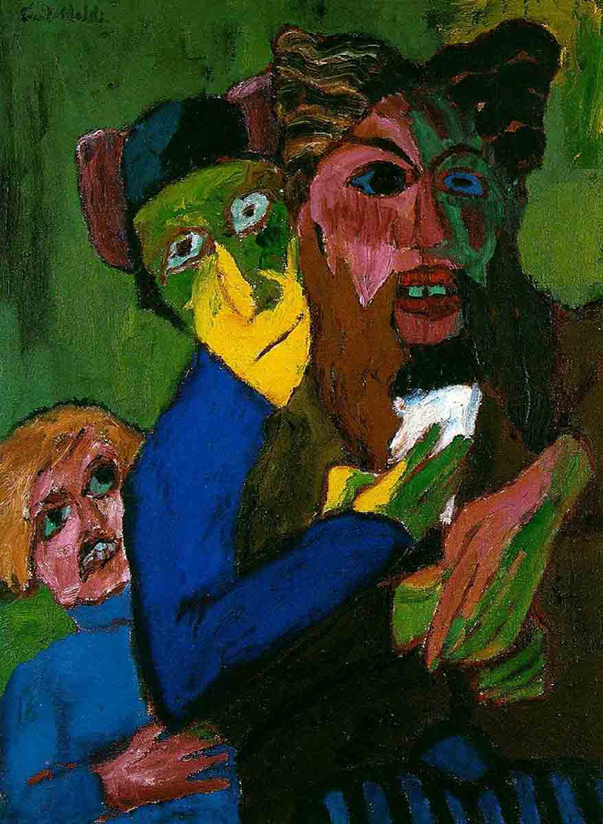 nolde people painting