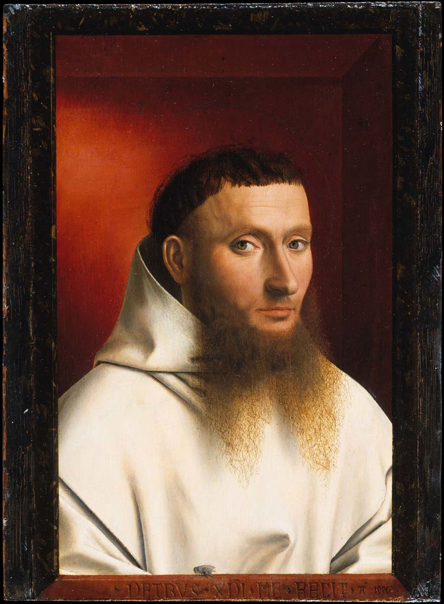 petrus christus portrait of a carthusian monk 1446