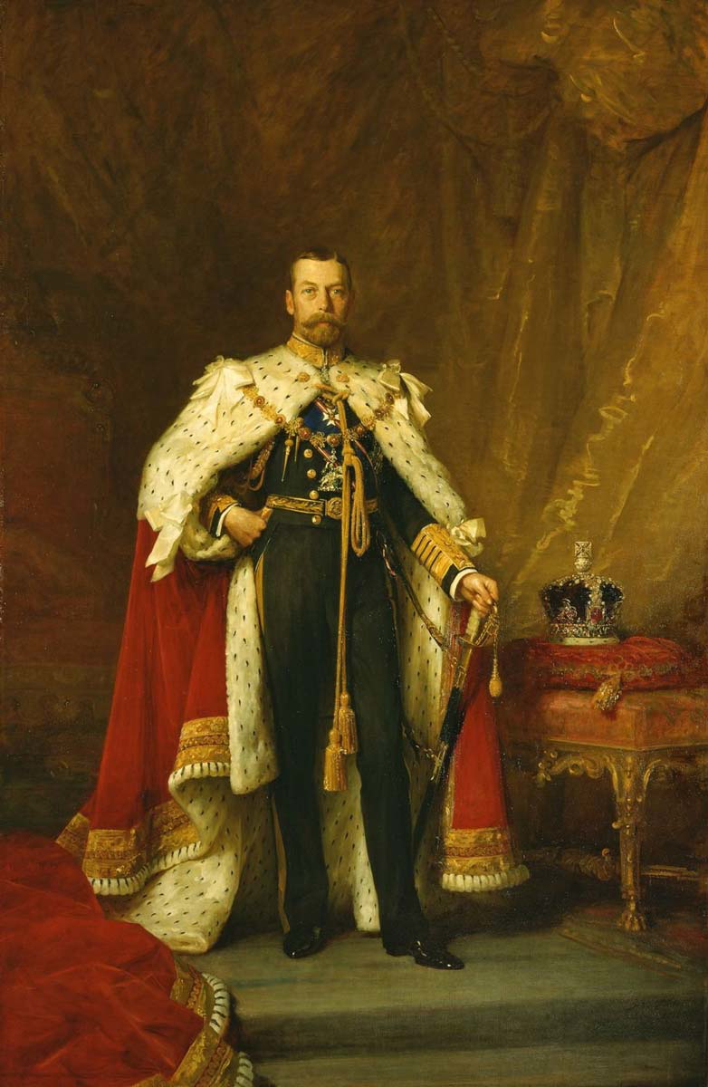 portrait king george v