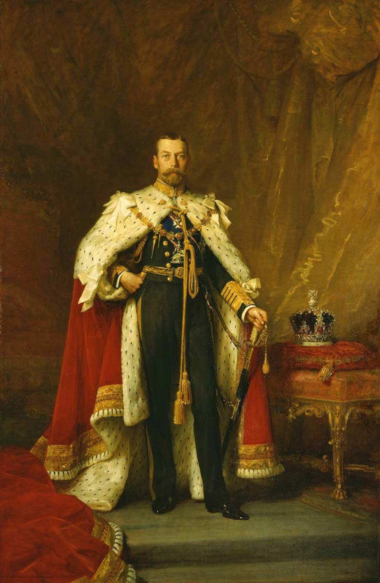 portrait king george v
