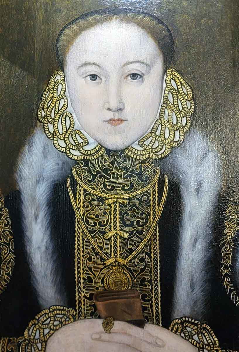 rare portrait elizabeth i before queen 16th century