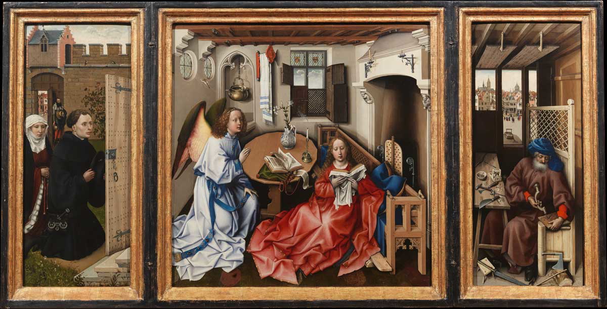 robert campin annunciation 1427 1432