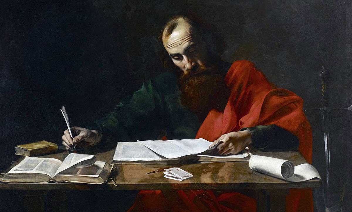 saint paul writing pauline epistles