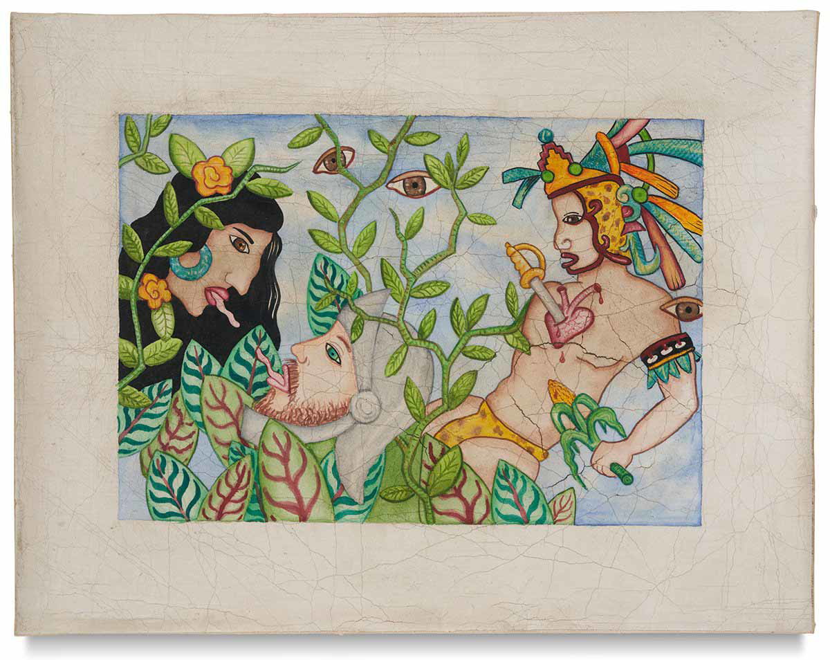 sandoval painting malinche betrayal