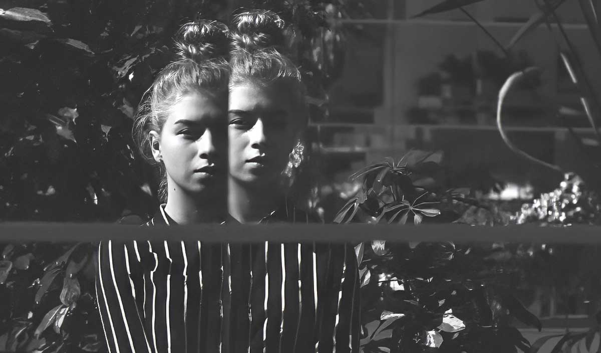 split photograph girl artem malushenko