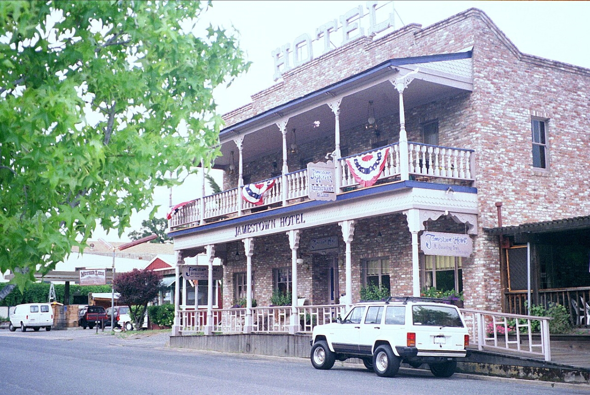 the jamestown hotel california