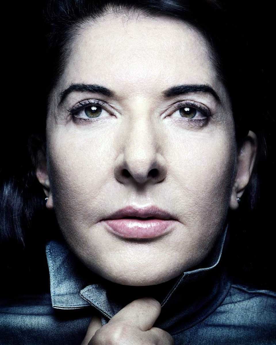 women artists abramovic photo