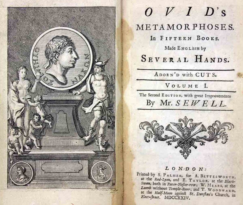 Front Cover Ovid Metamorphosis