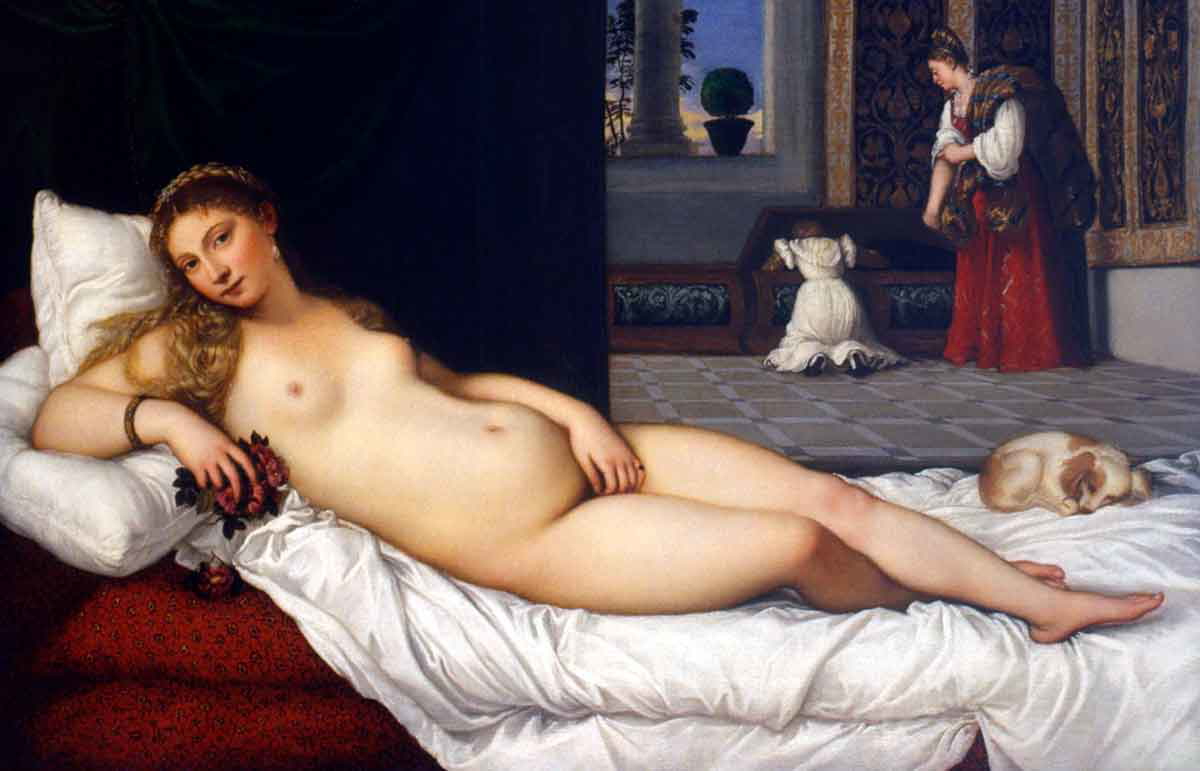 Venus of Urbino Tiziano titian painting