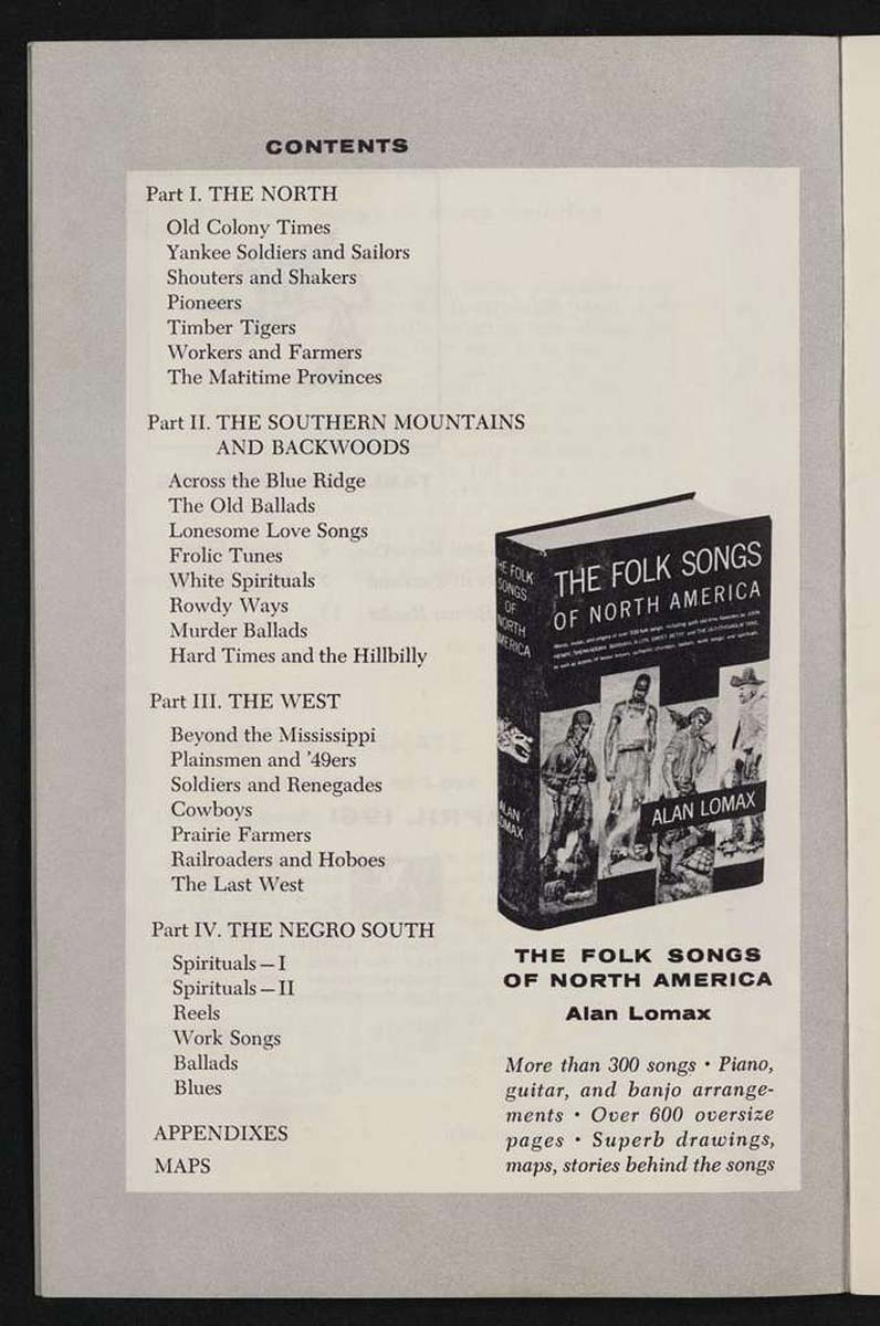 alan lomax american folk songs