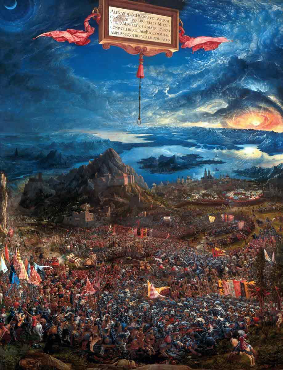 albrecht altdorfer battle of issus painting
