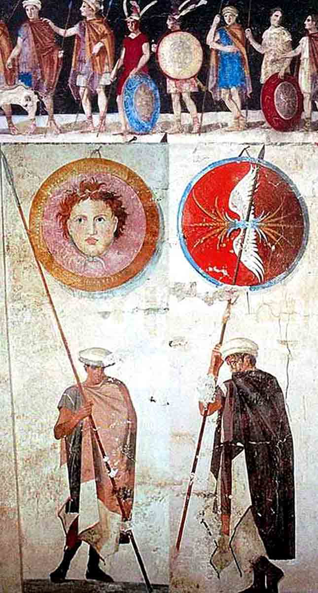 ancient macedonian soldiers tomb Agios Athanasios Greece