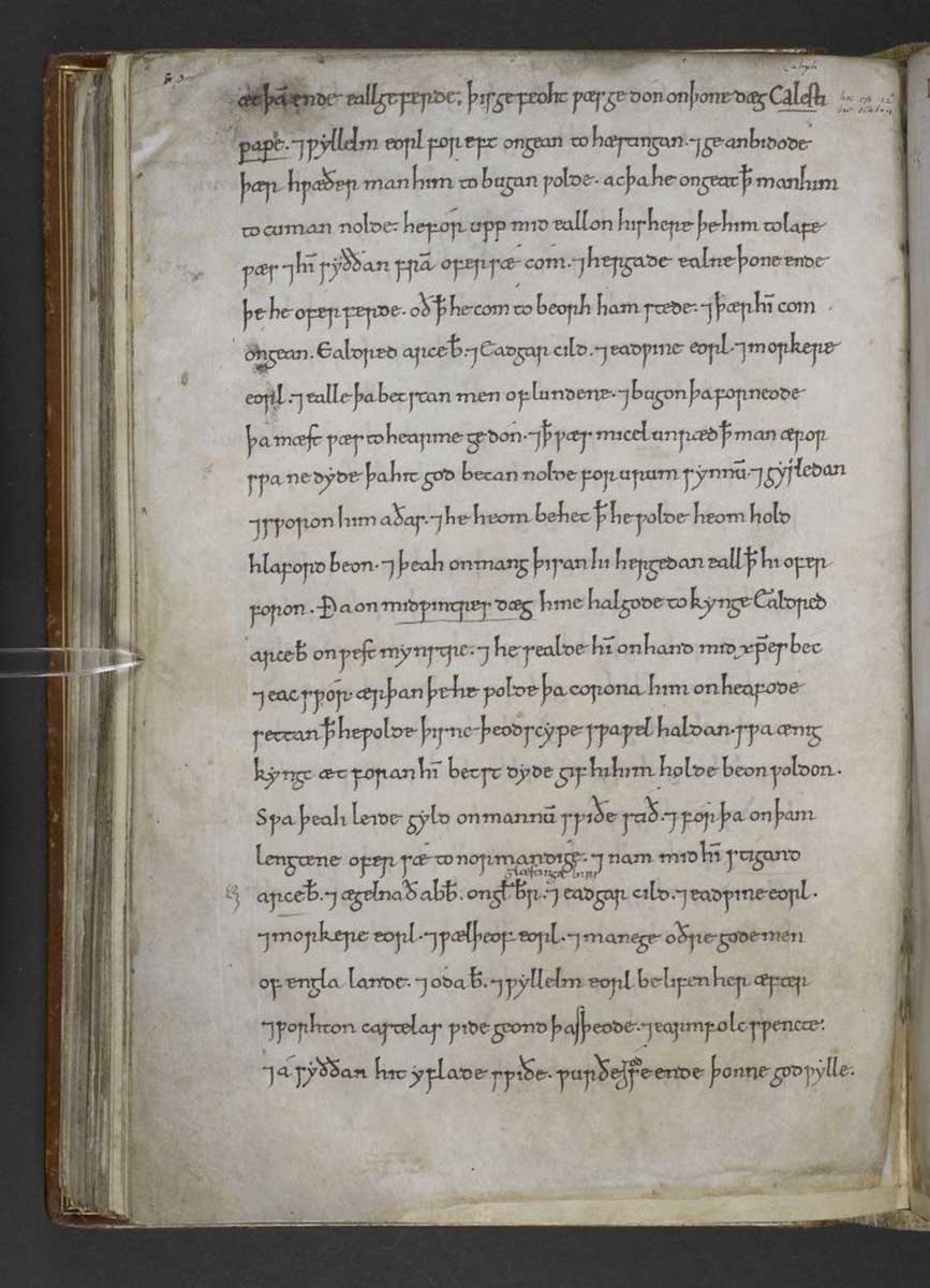 anglo saxon chronicle black death