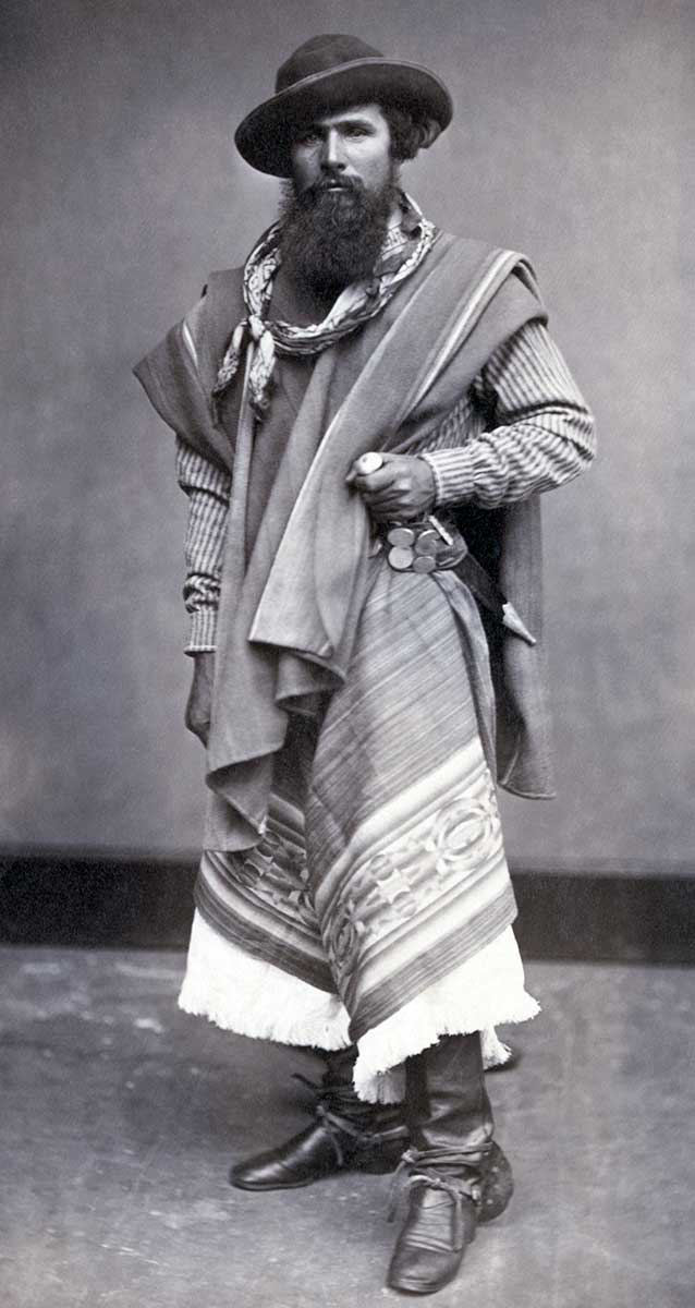 argentine gaucho historic photo