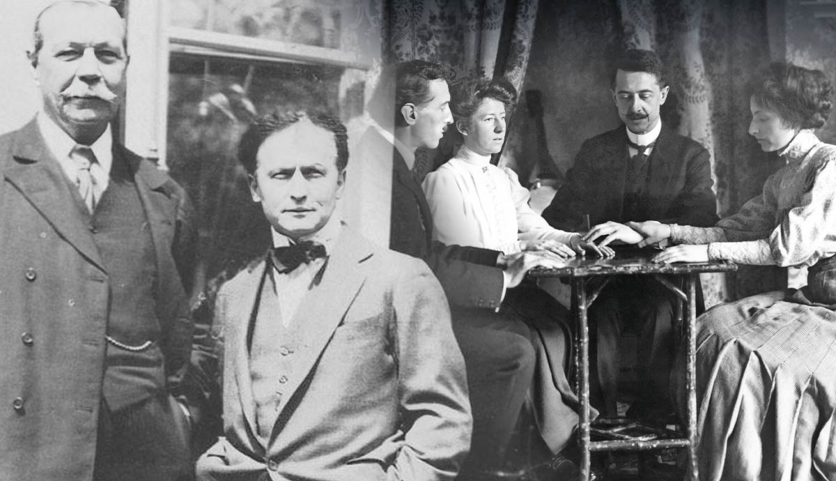 arthur conan doyle vs harry houdini friendship
