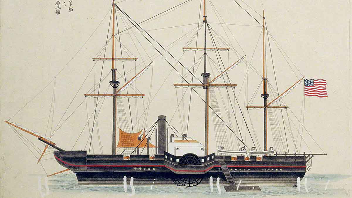 black ship japan