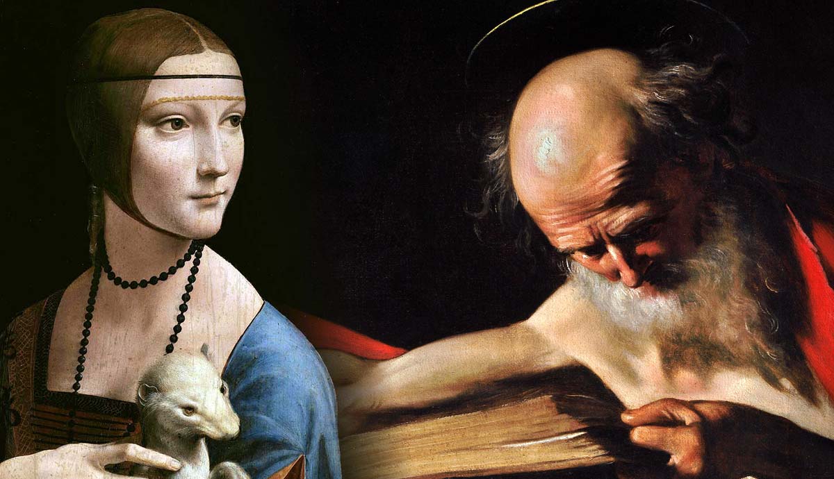 chiaroscuro technique play light shadow