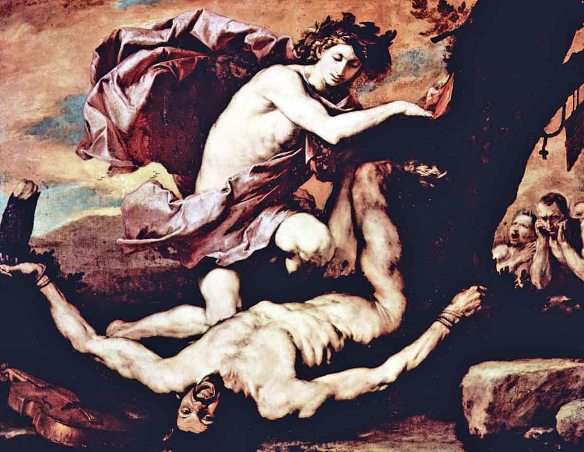 contemporary artist ribera apollo painting