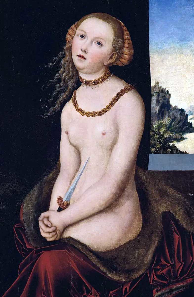 cranach lucretia painting