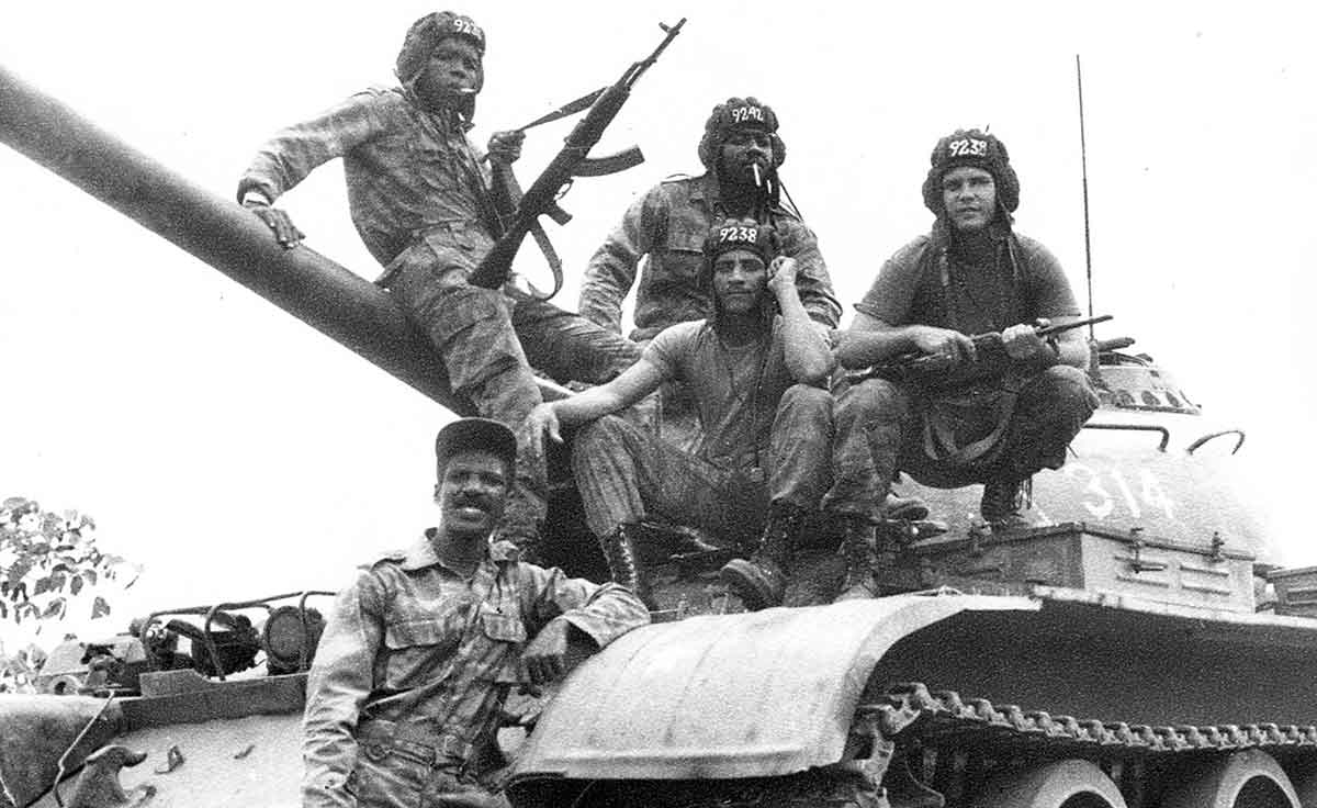cuban tank crew angola civil war