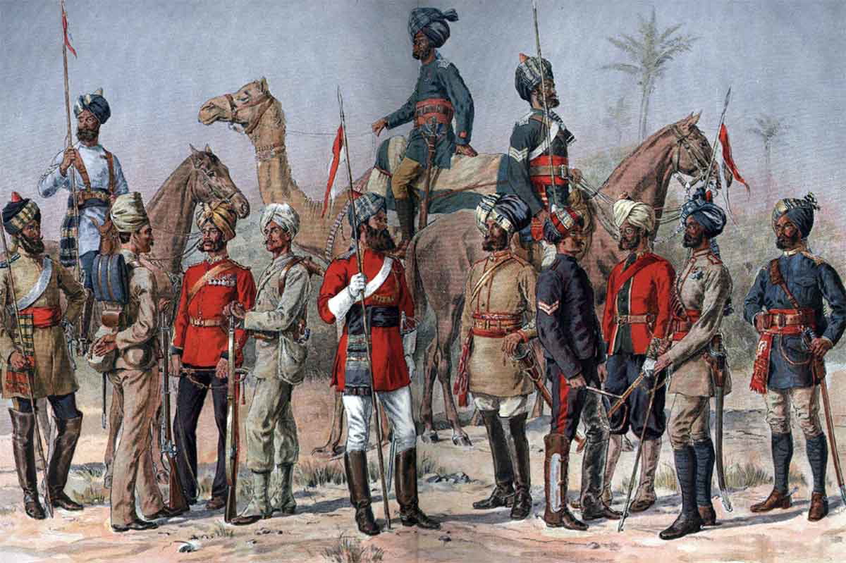 east india company madras army