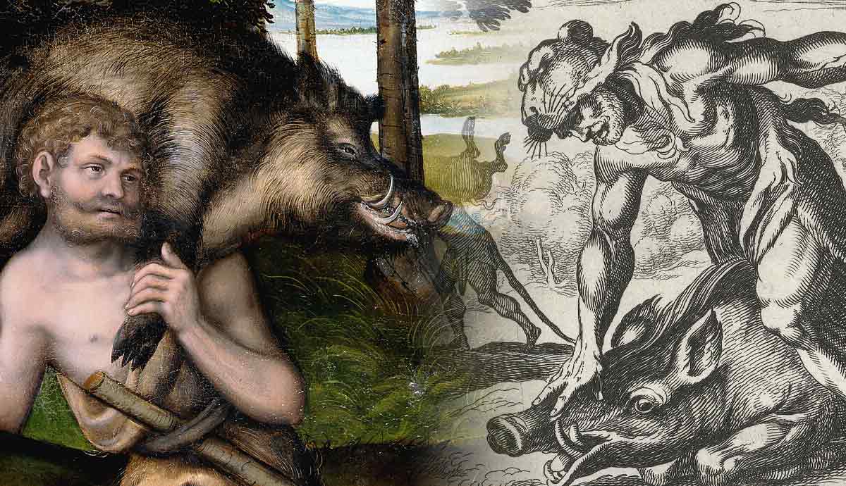 erymanthian boar heracles fourth labor