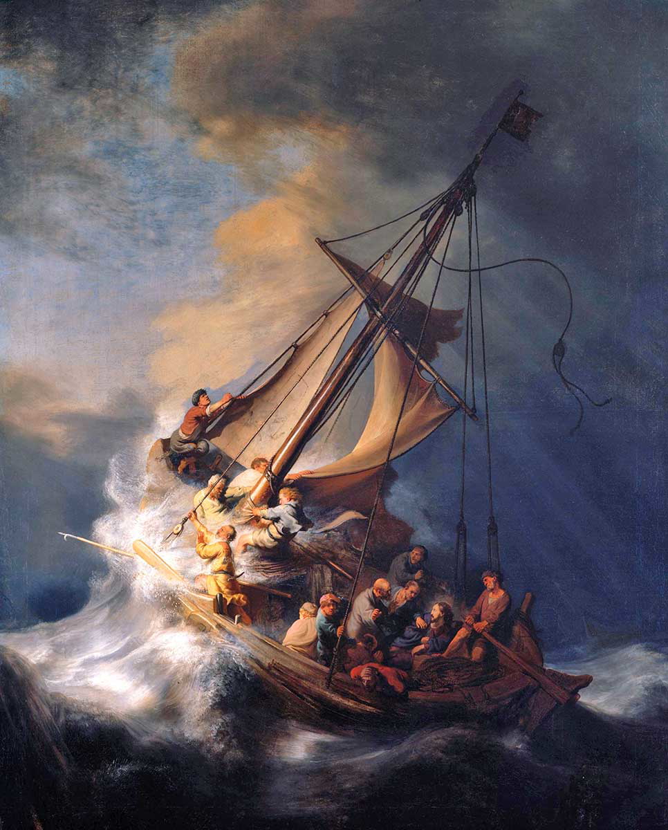 famous artworks rembrandt christ painting
