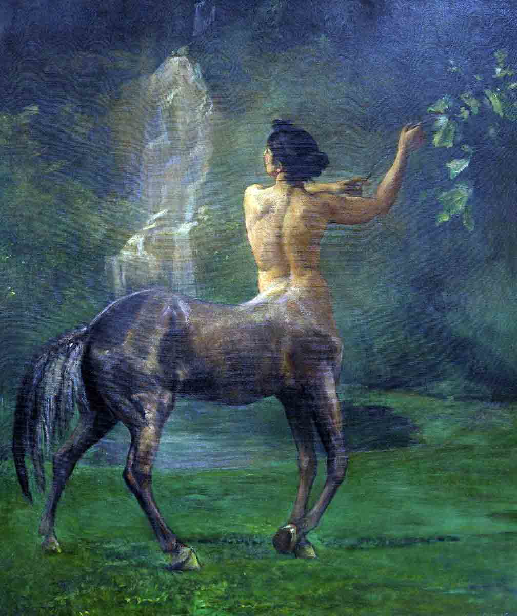 farge centauress painting