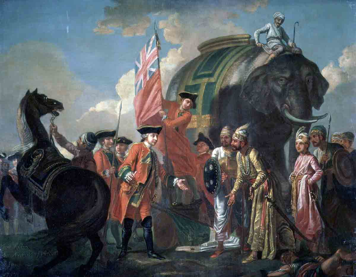 francis hayman robert clive mir jafar