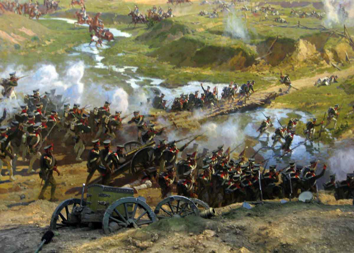 franz roubaud battle of borodino panorama