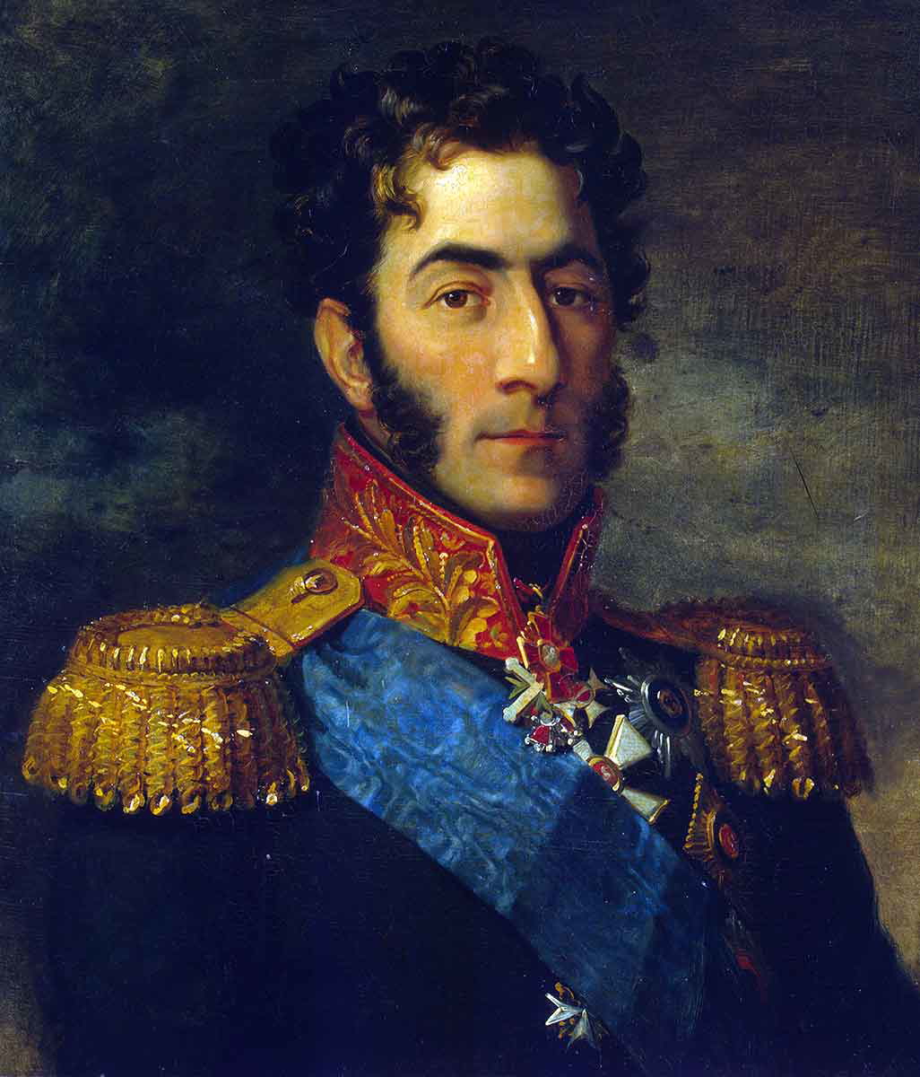 george dawe portrait of general pyotr bagration