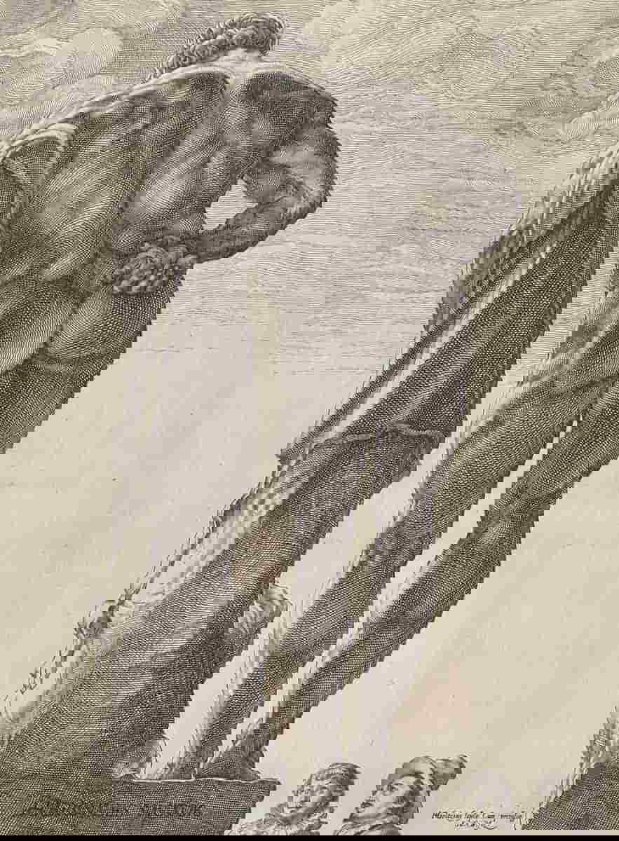 goltzius farnese hercules engraving