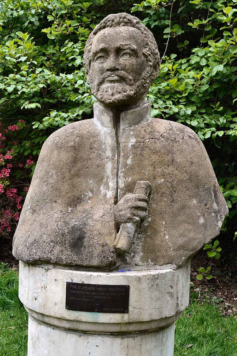 haile selassie bust