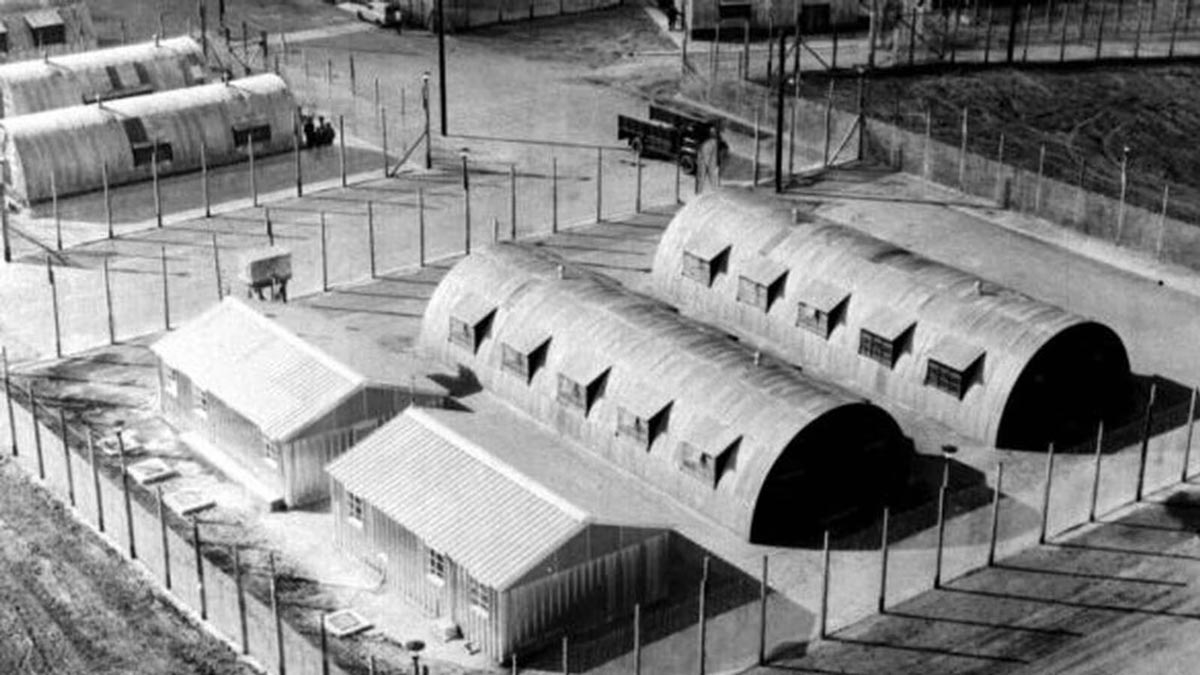 huts long kesh internment camp northern ireland