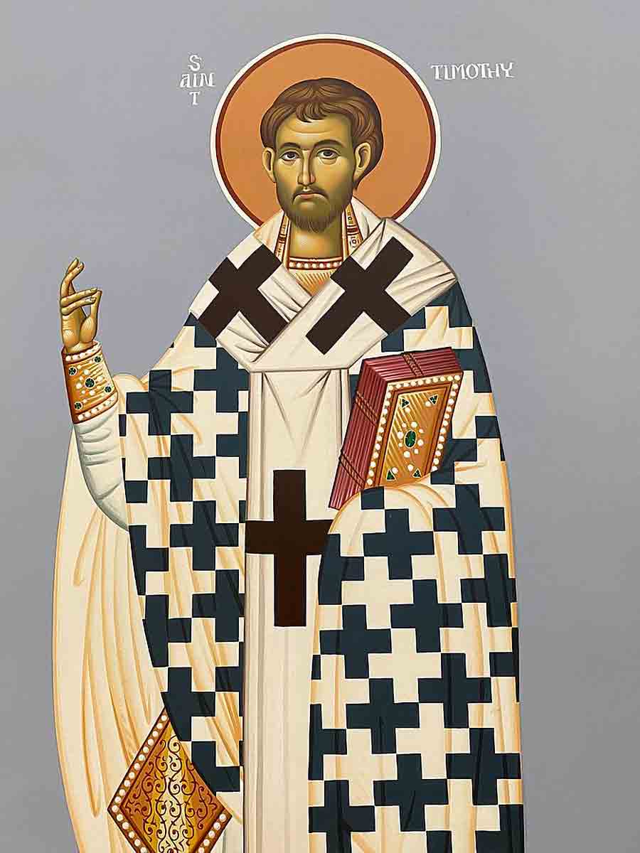 icon of saint timothy the apostle