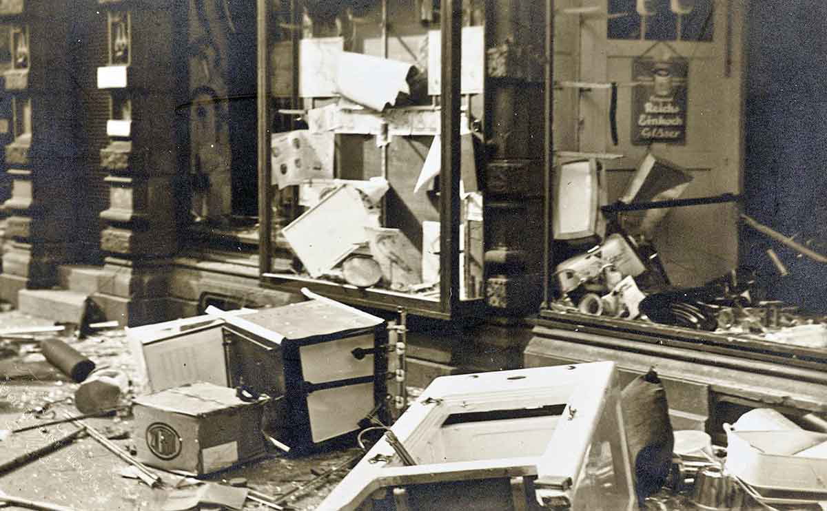 jewished shop destroyed mainz november 10 1938