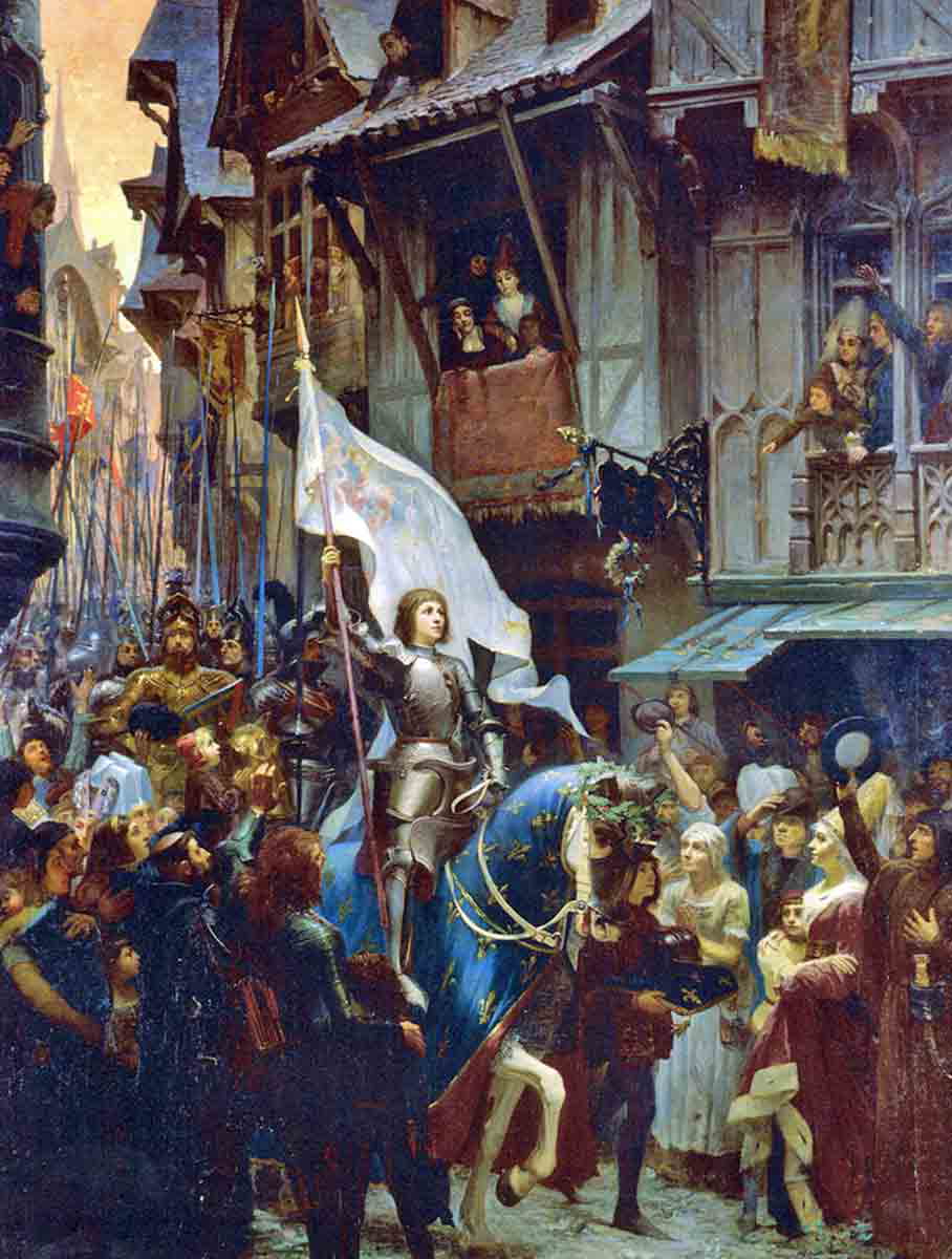 joan of arc horseback