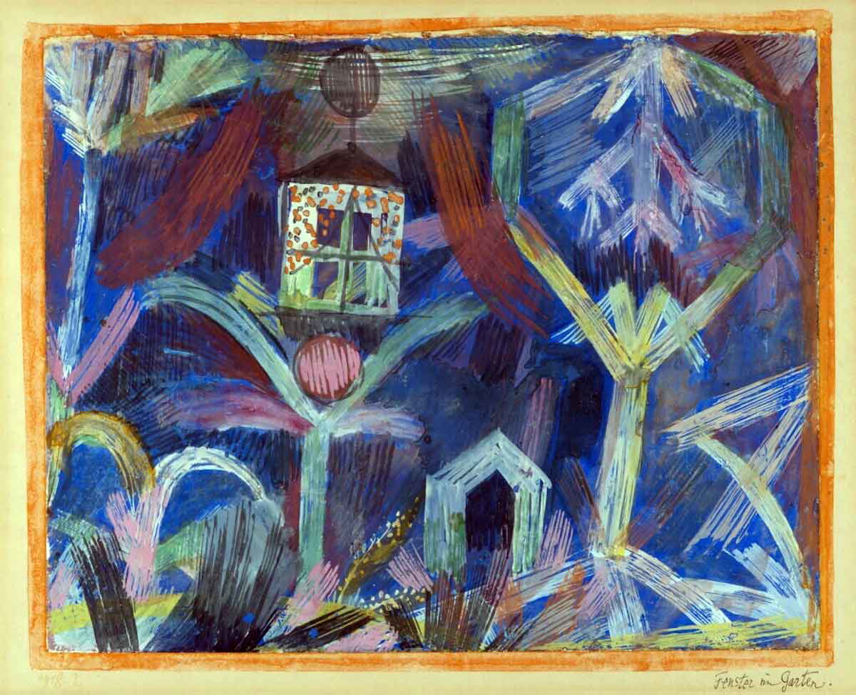 klee window painting